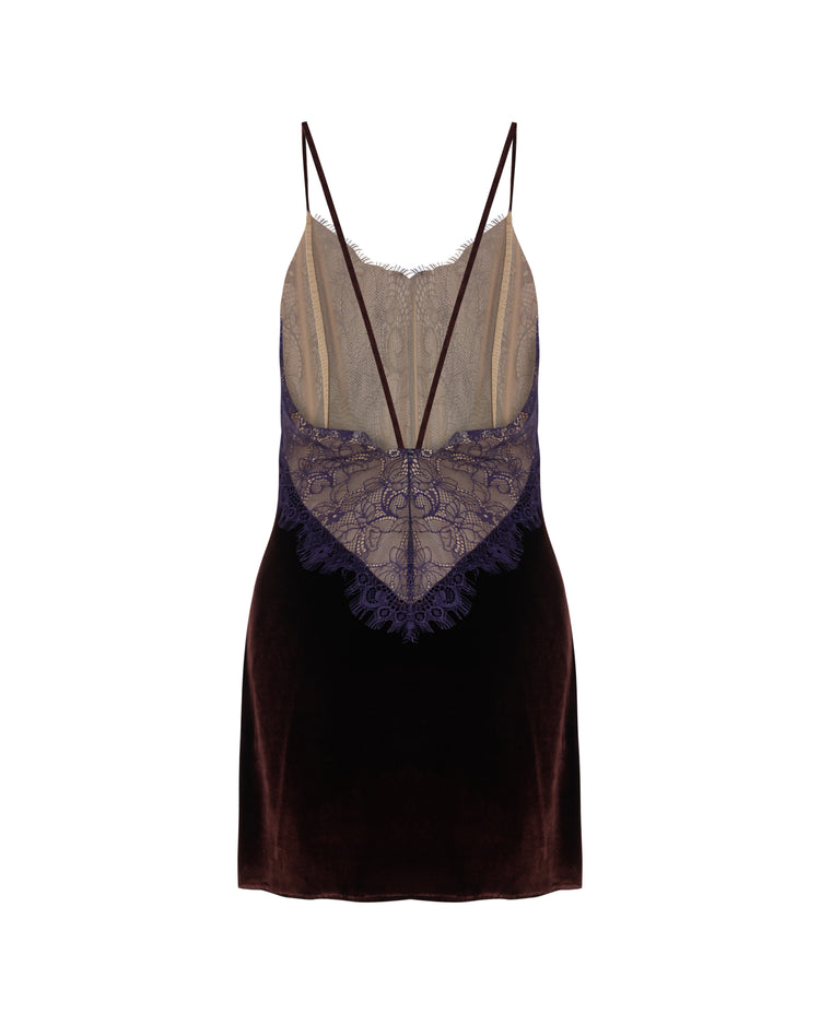 Lace Detailed Mini Dress