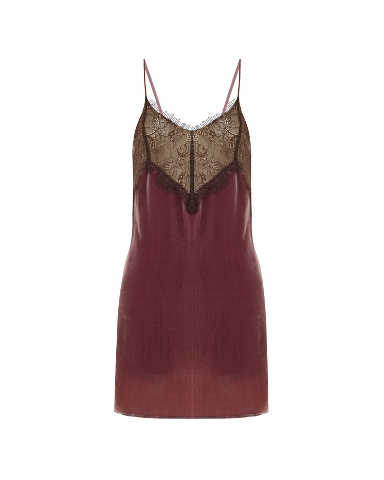 Lace Detailed Mini Dress