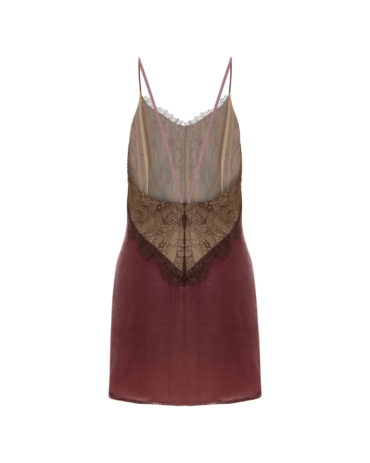 Lace Detailed Mini Dress