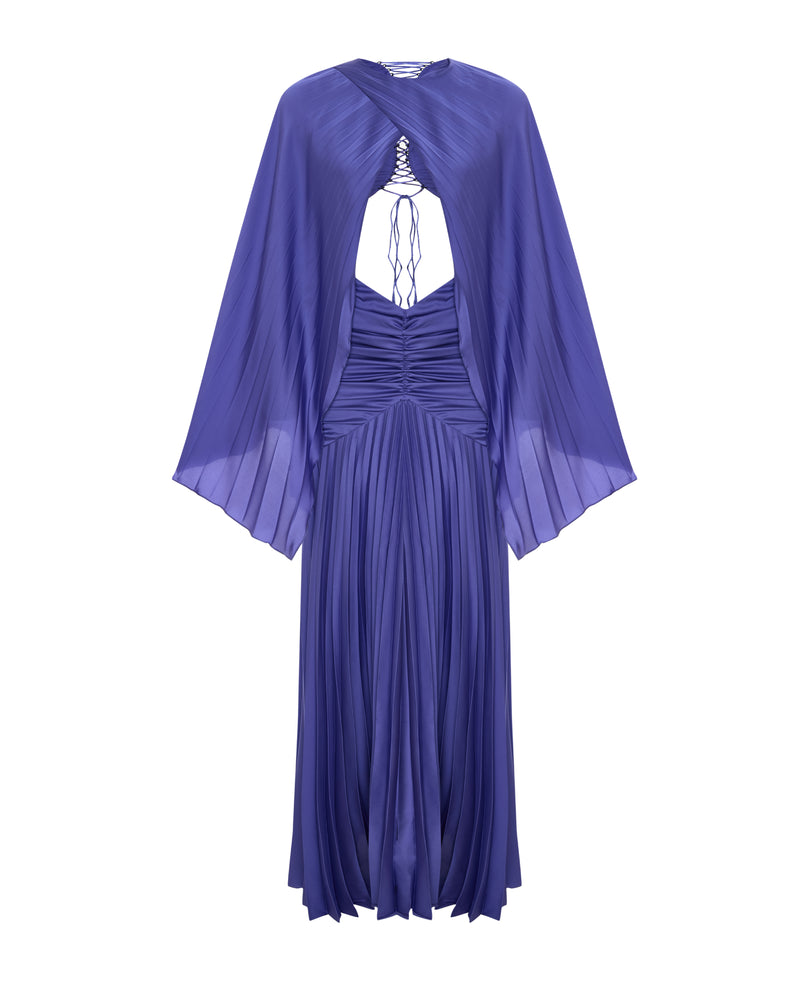 Gathered Waist Maxi Dress