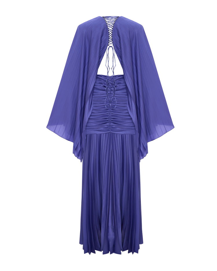 Gathered Waist Maxi Dress