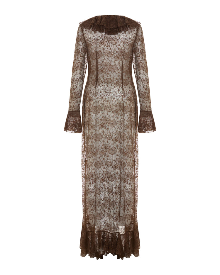 Elongated Lace Blouse