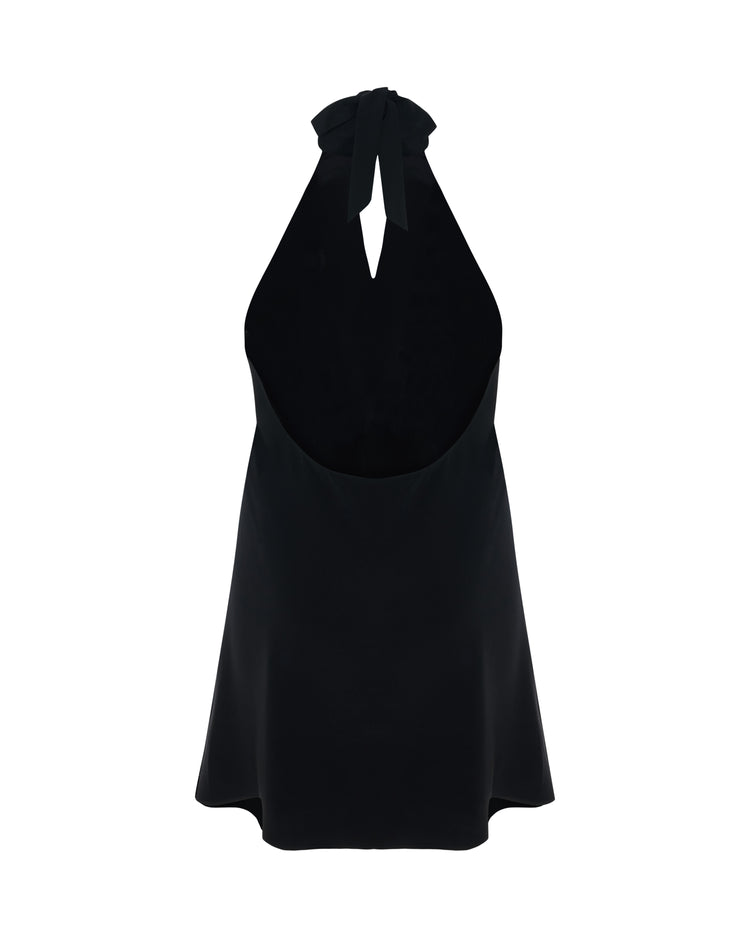 Embroidered Mini Dress