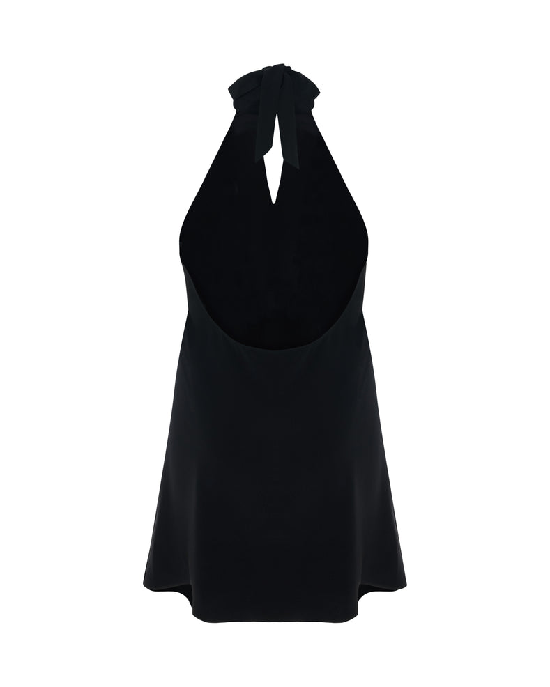 Embroidered Mini Dress