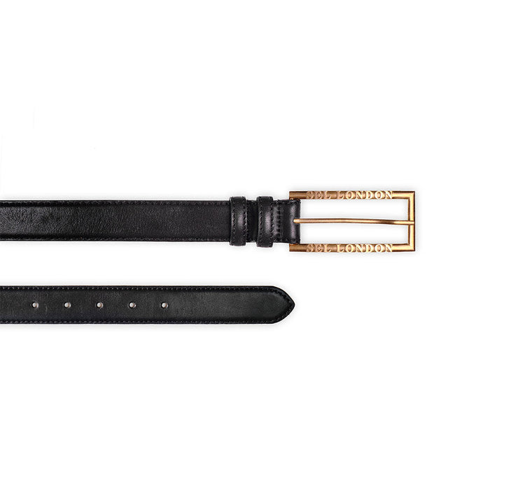 Low-rise Green Satin Mini Skirt With Brand Belt