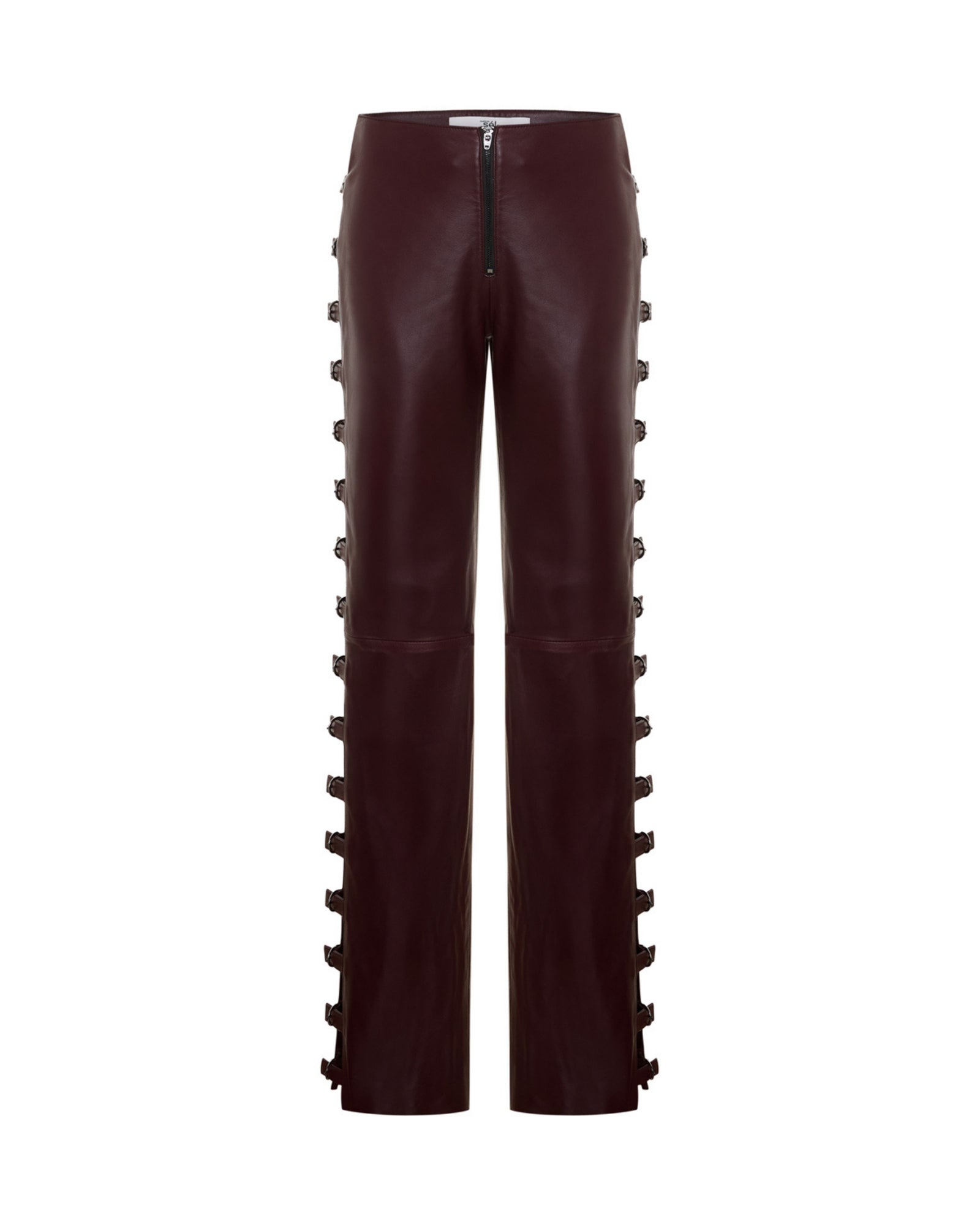 Toka Detaylı Flare Paça Pantolon