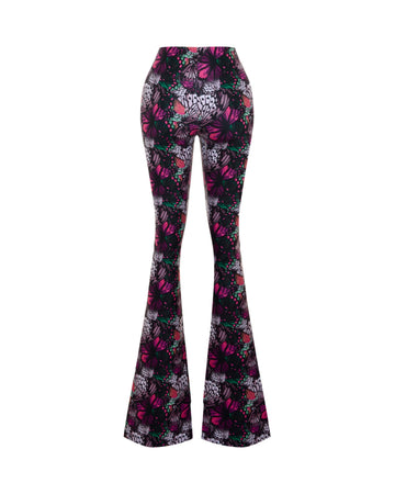 Flare Pants In Papillon