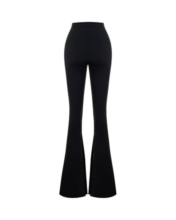 Flare Pants In Caviar