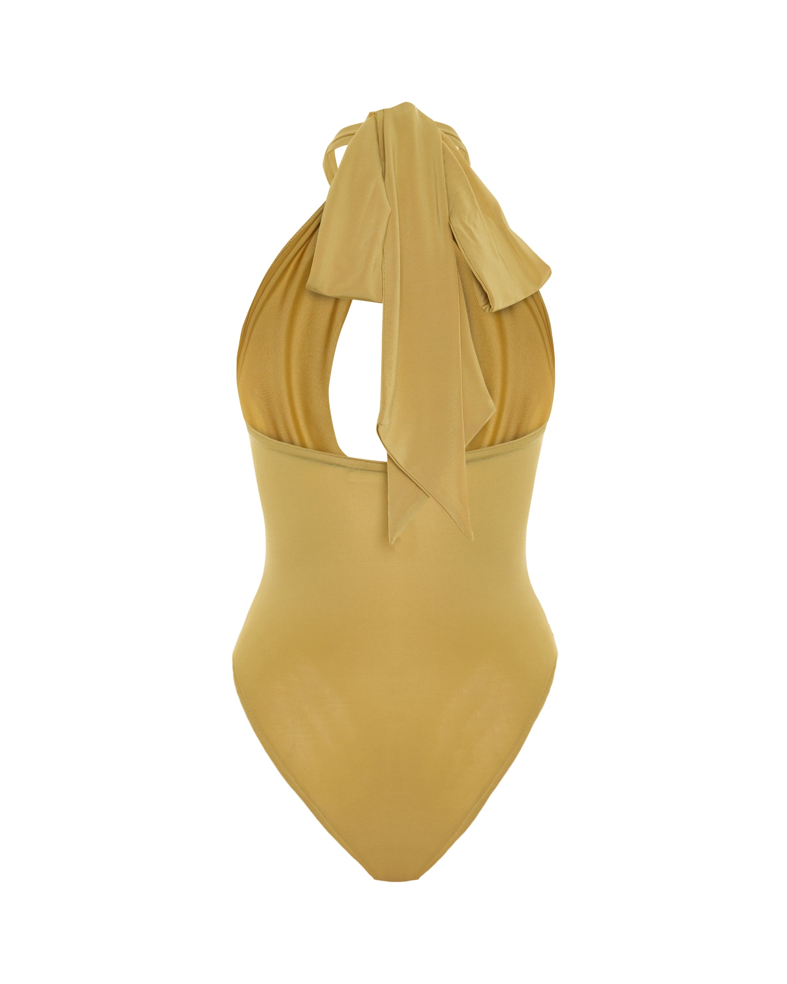 Bodysuit Detaylı Maxi Elbise