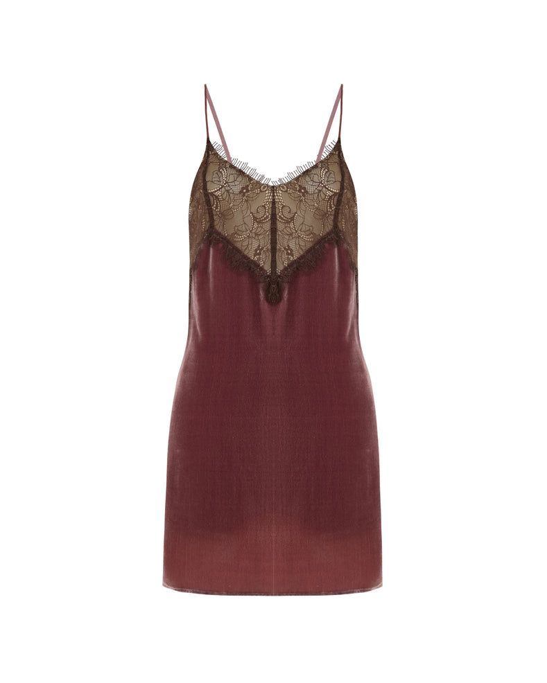 Lace Detailed Mini Dress