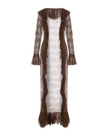 Elongated Lace Blouse