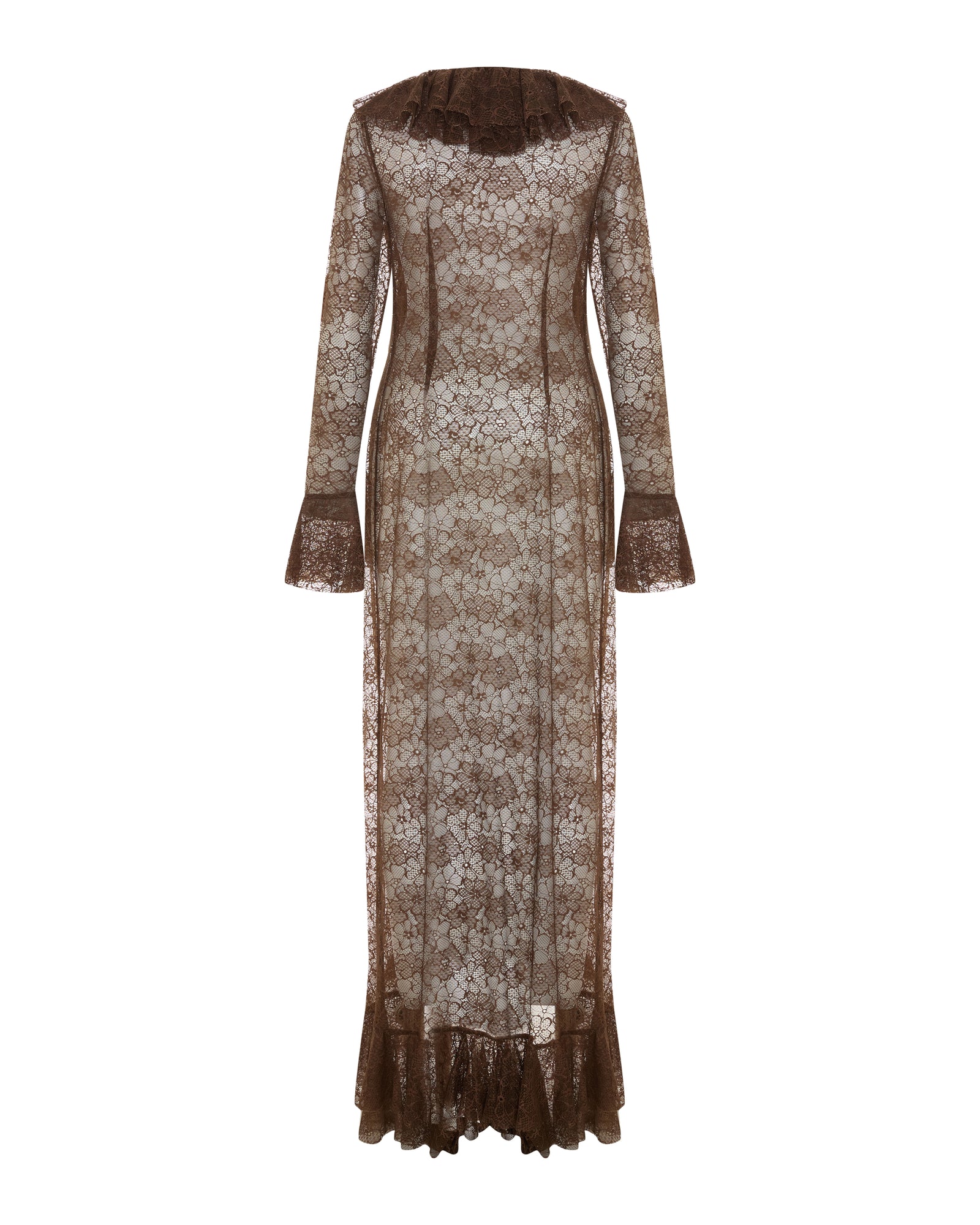 Elongated Lace Blouse