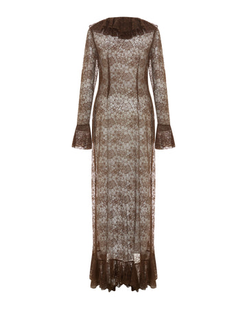 Elongated Lace Blouse