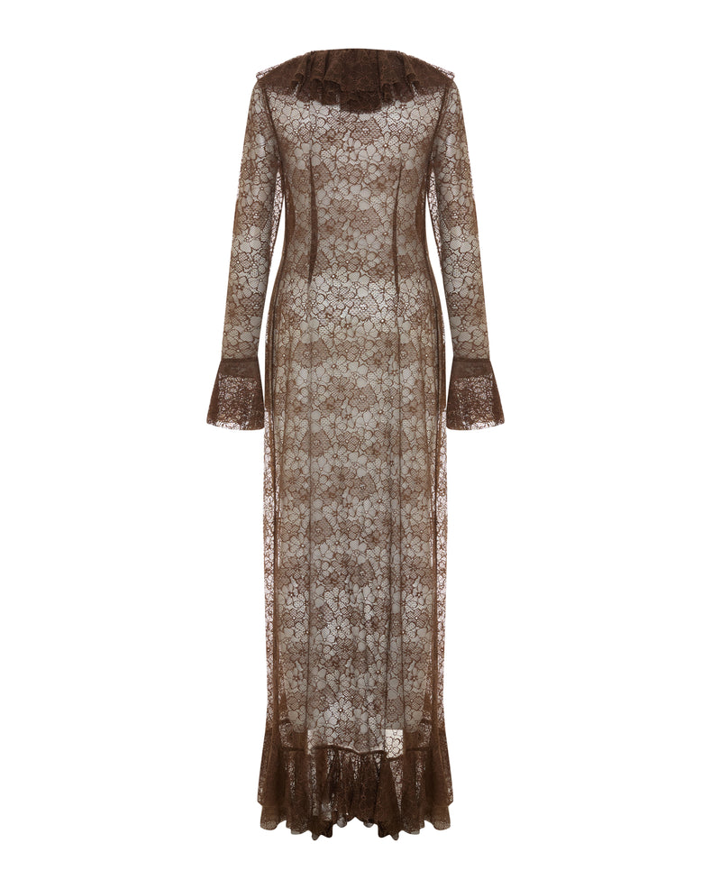 Elongated Lace Blouse