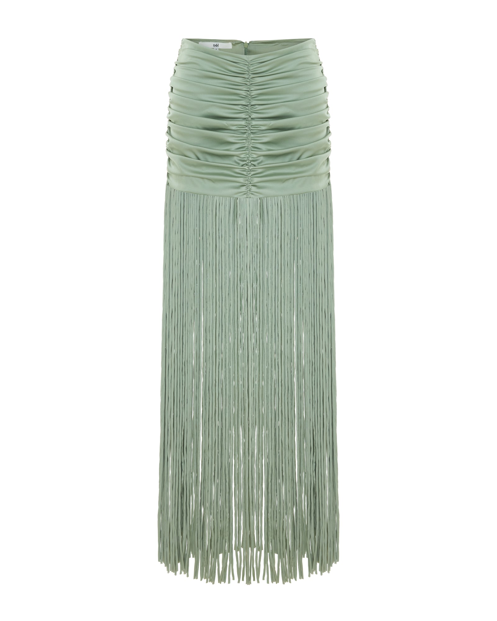 Fringe Detailed Mini Skirt