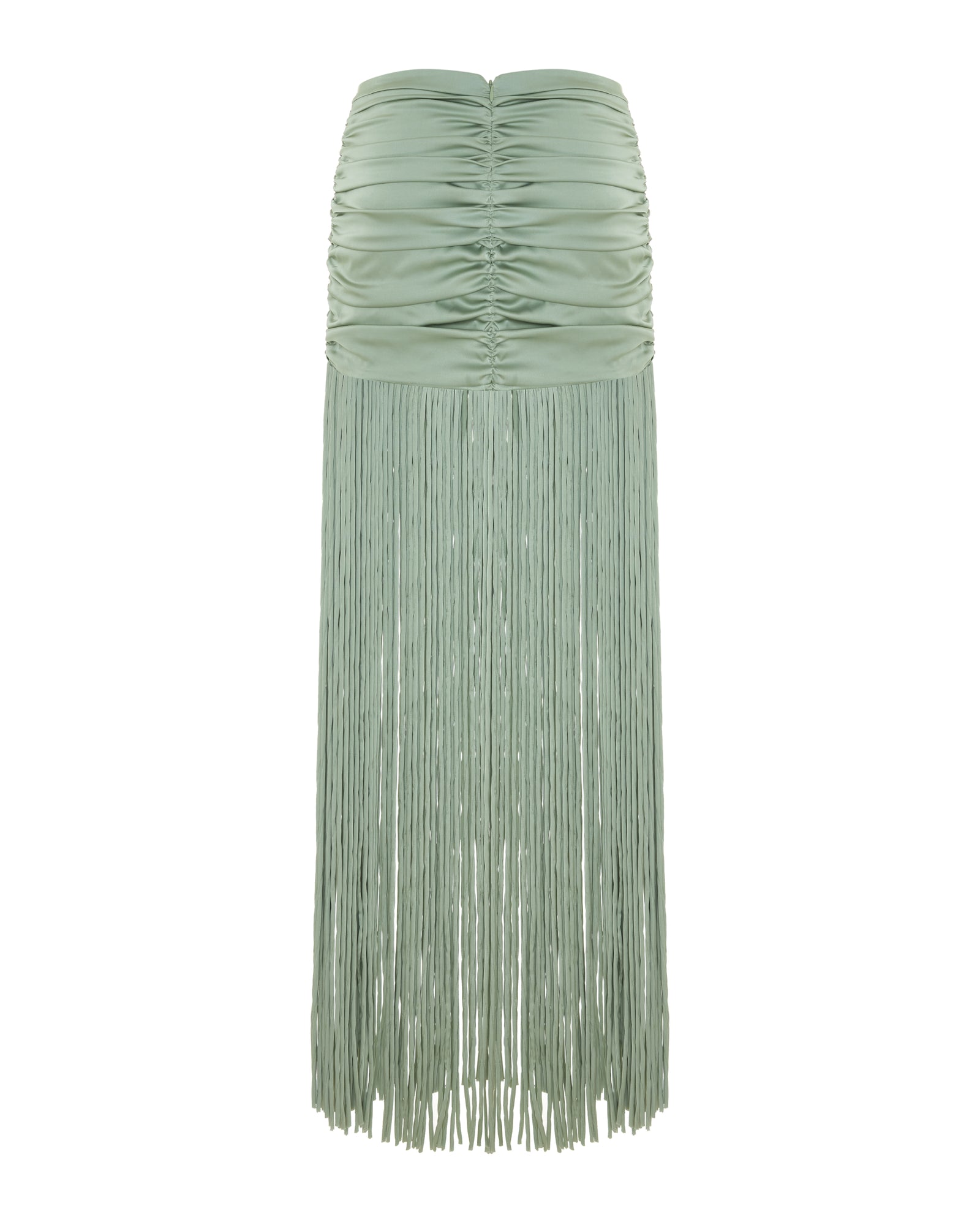 Fringe Detailed Mini Skirt