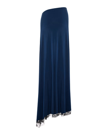 Body Suit Maxi Dress With Lace