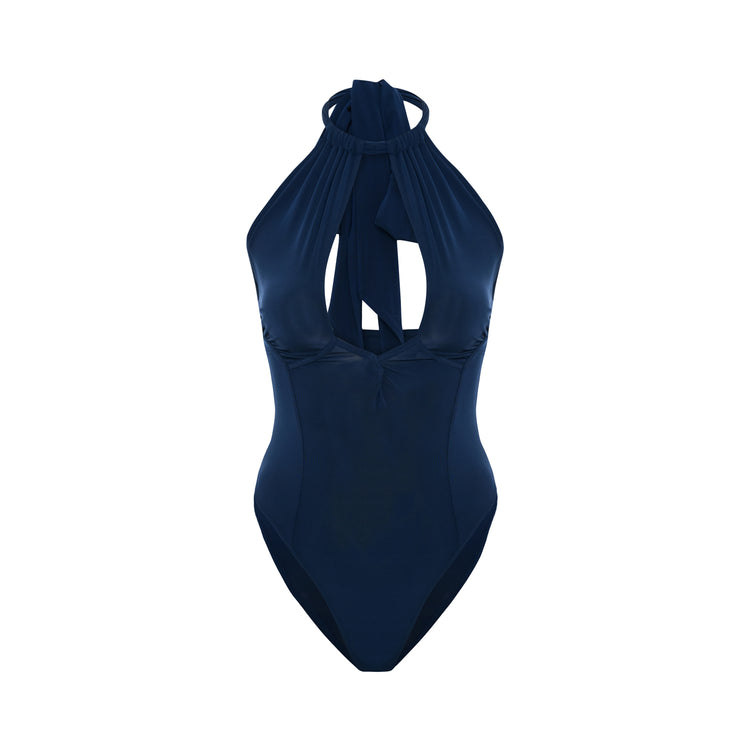 Body Suit Maxi Dress With Lace