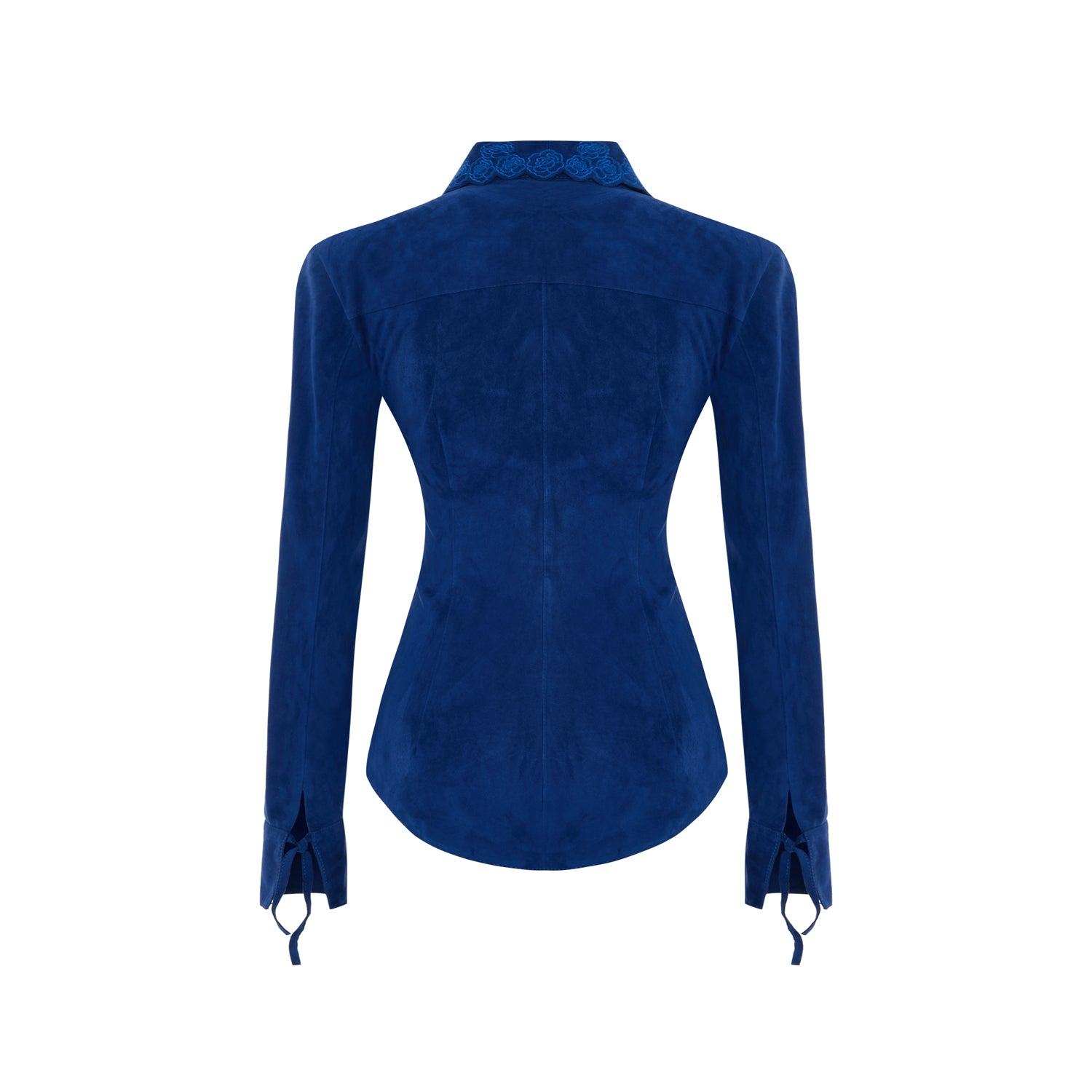 Kyoko Süet Deri Gömlek