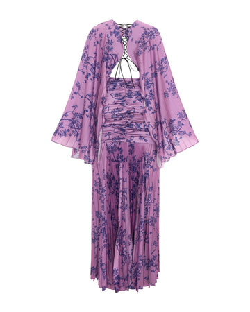 Maxi Dress In Paisley Pattern
