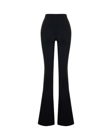 Flare Pants In Caviar
