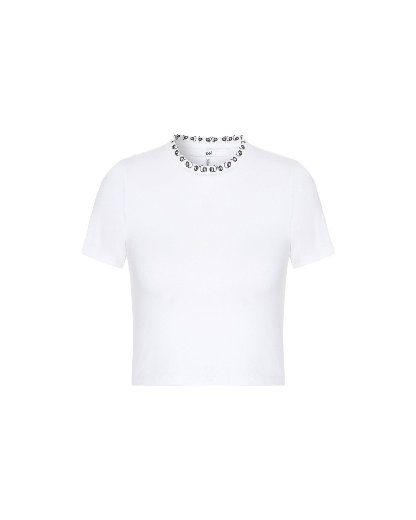 Pierced Cropped Tee