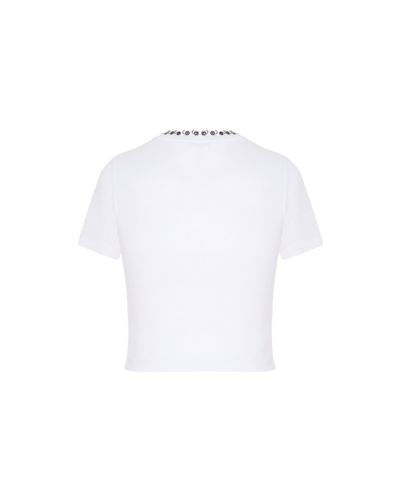 Pierced Cropped Tee