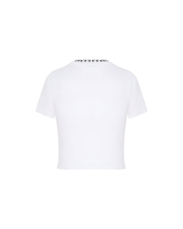 Pierced Cropped Tee