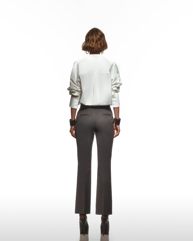 Palazzo Grey Pants