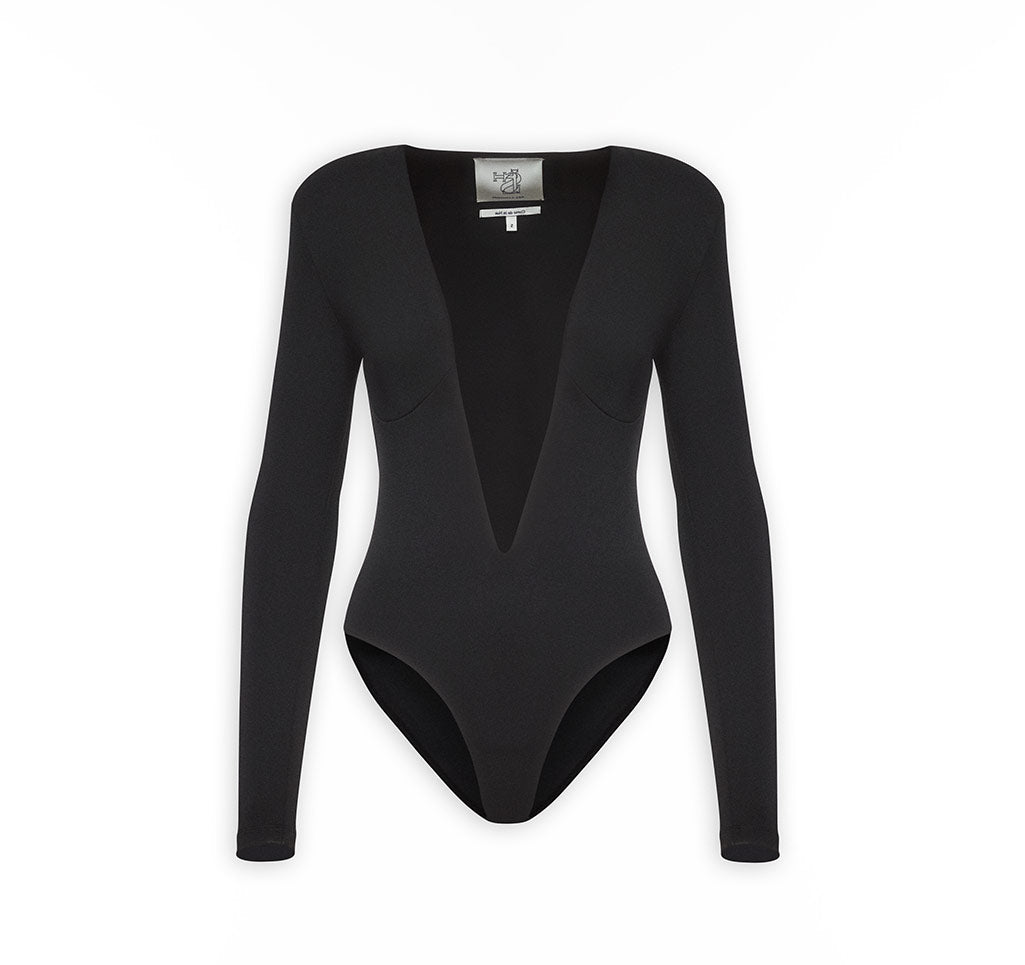 Derin V Yaka Omuz Dolgu Detaylı Üst