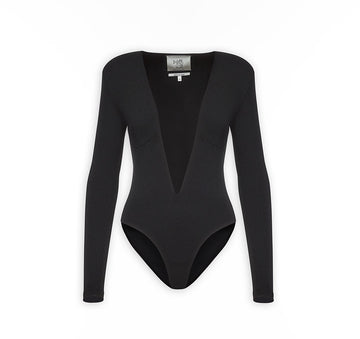 Derin V Yaka Omuz Dolgu Detaylı Üst