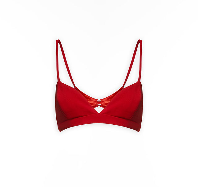 Adjustable Woven  Bra